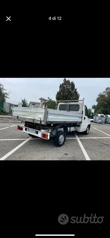 Usata Peugeot Boxer 2001 Bianco Furgone