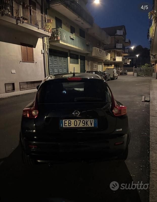 Usata Nissan Juke 110 CV (80 kW) 2012 Nero SUV
