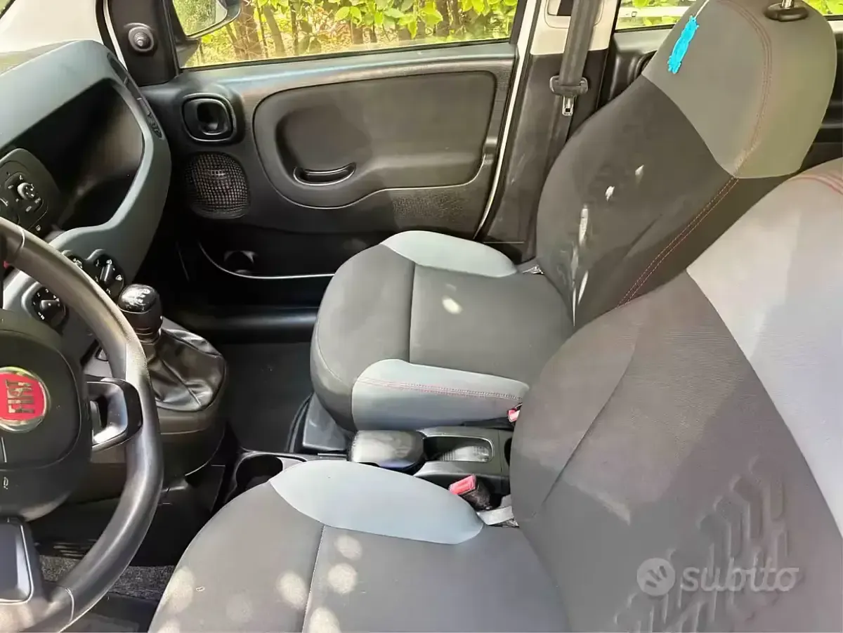 Usata Fiat Panda 69 CV (50 kW) 2017 Bianco Utilitaria