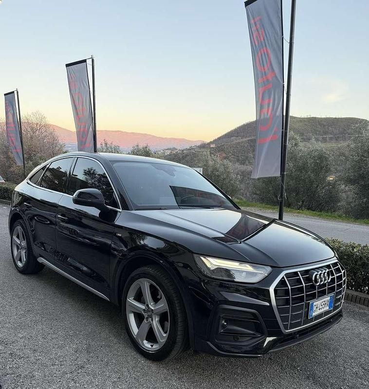 Usata Audi Q5 Sportback Ambiente 163 CV (119 kW) 2021 Nero SUV