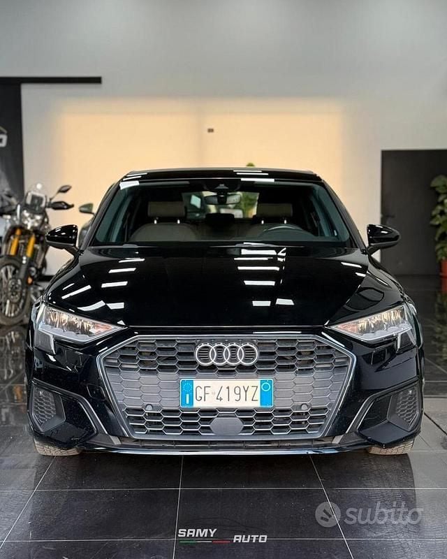 Usata Audi A3 Business 116 CV (85 kW) 2021 Nero Berlina