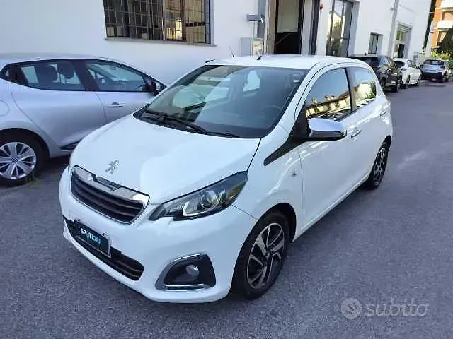 Usata Peugeot 108 Allure 72 CV (52 kW) 2019 Bianco Berlina