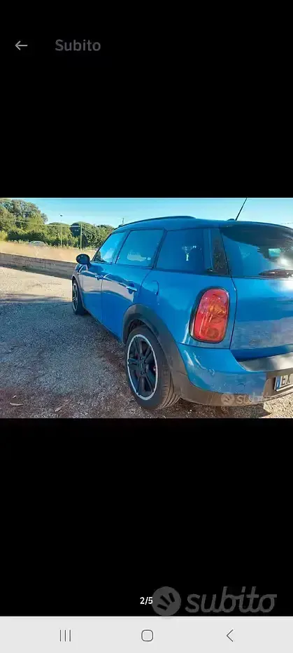 Usata Mini Countryman 2013 Bluazzurro SUV