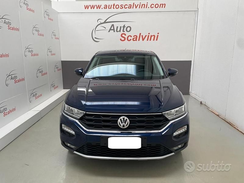 Usata VW T-Roc Business 150 CV (110 kW) 2020 Blu SUV