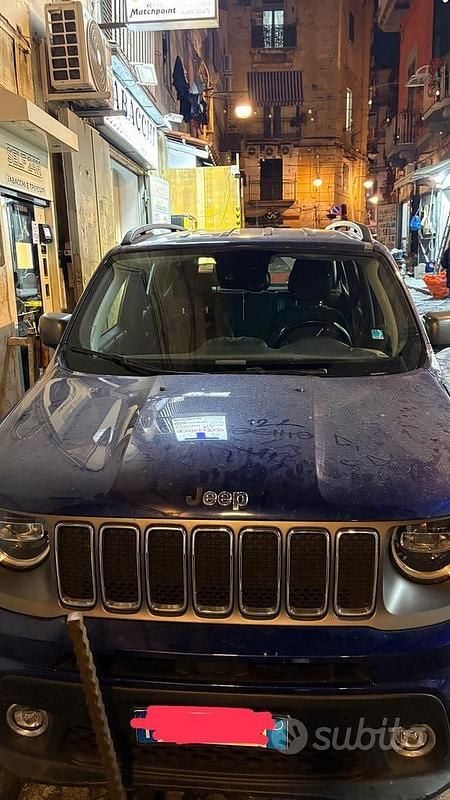 Usata Jeep Renegade Limited 120 CV (88 kW) 2019 Blu SUV