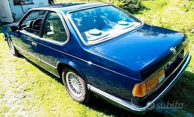 Usata BMW 635 217 CV (159 kW) 1983 Blu Coupé