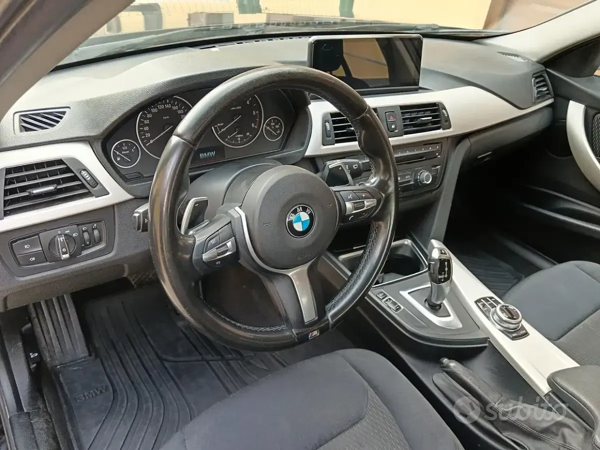 Usata BMW 316 116 CV (85 kW) 2013 Nero Berlina
