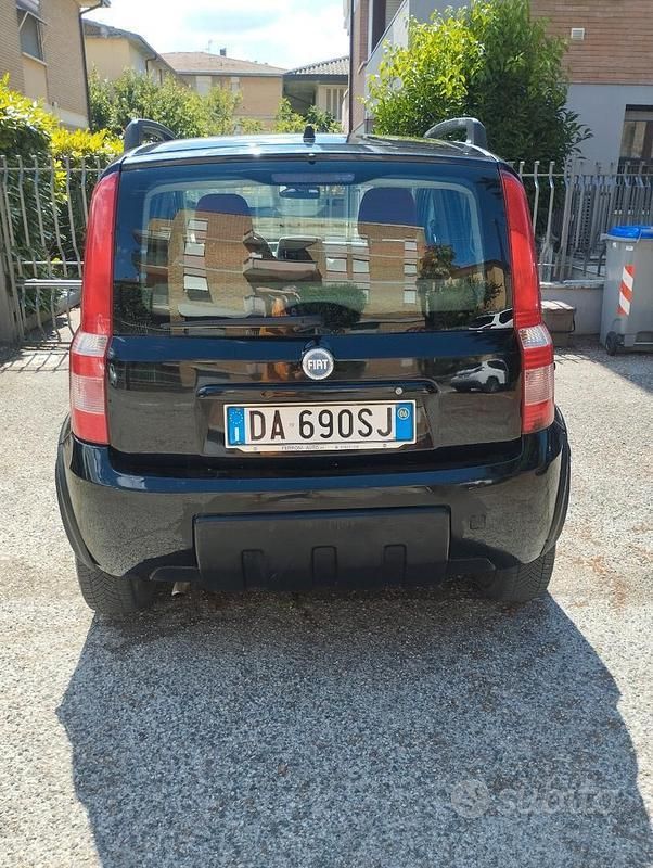 Usata Fiat Panda 50 CV (36 kW) 2006 Nero Utilitaria