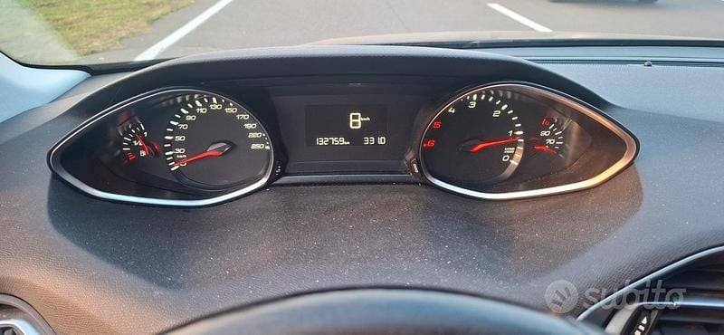 Usata Peugeot 308 Allure 131 CV (96 kW) 2018 Grigio Berlina