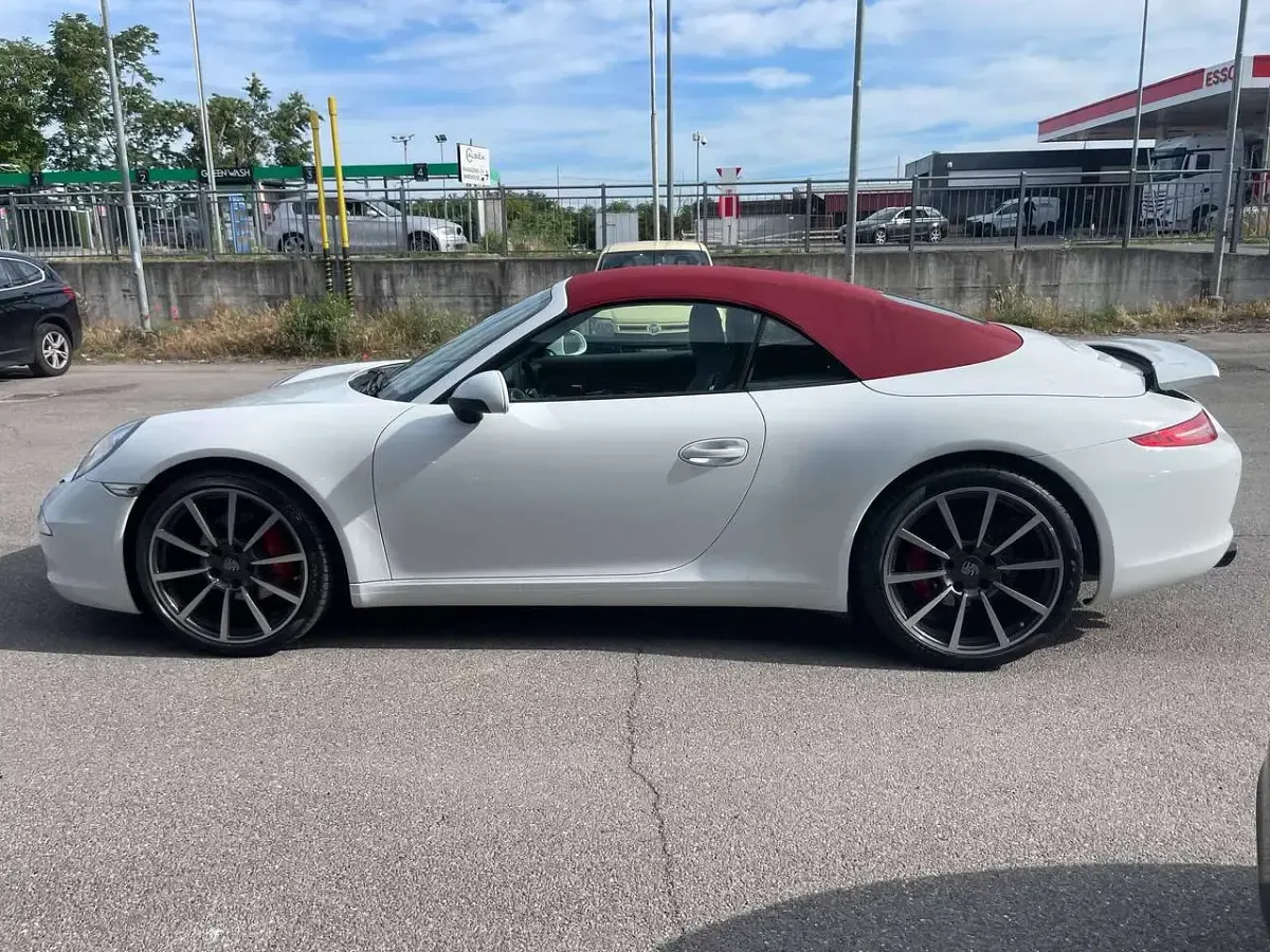 Usata Porsche 911 Carrera Cabriolet 349 CV (256 kW) 2014 Bianco Cabrio