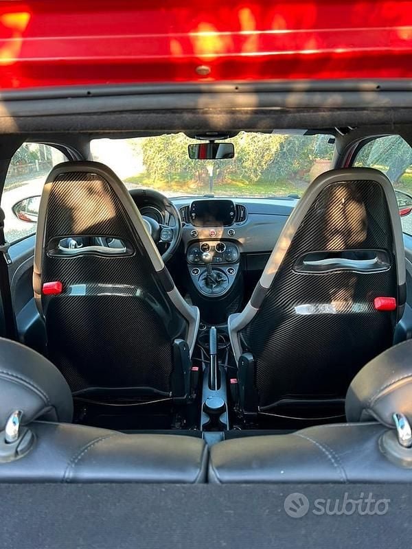 Usata Abarth 595 Competizione 181 CV (133 kW) 2016 Rosso Berlina