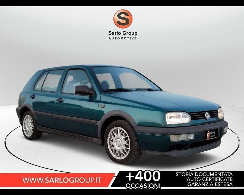 Usata VW Golf III GT 150 CV (110 kW) 1996 Verde Berlina