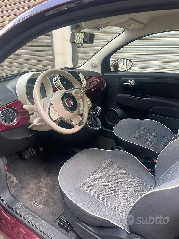 Usata Fiat 500 69 CV (50 kW) 2020 Rosso Berlina