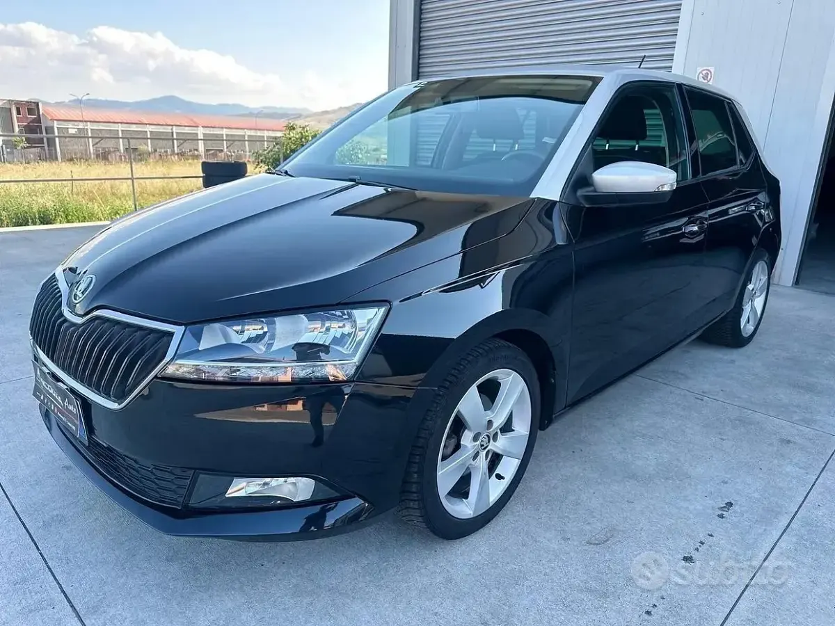 Usata Skoda Fabia 60 CV (44 kW) 2021 Nero Utilitaria
