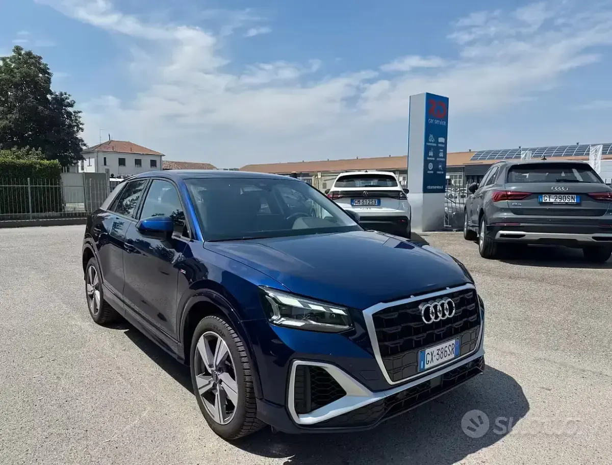Usata Audi Q2 S-Line 150 CV (110 kW) 2024 Bluazzurro SUV