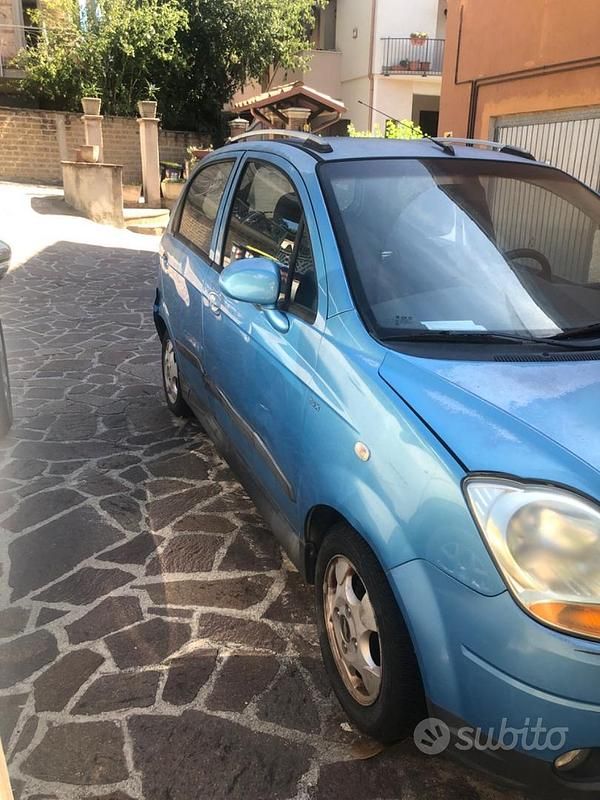 Usata Chevrolet Matiz 67 CV (49 kW) 2008 Blu Utilitaria