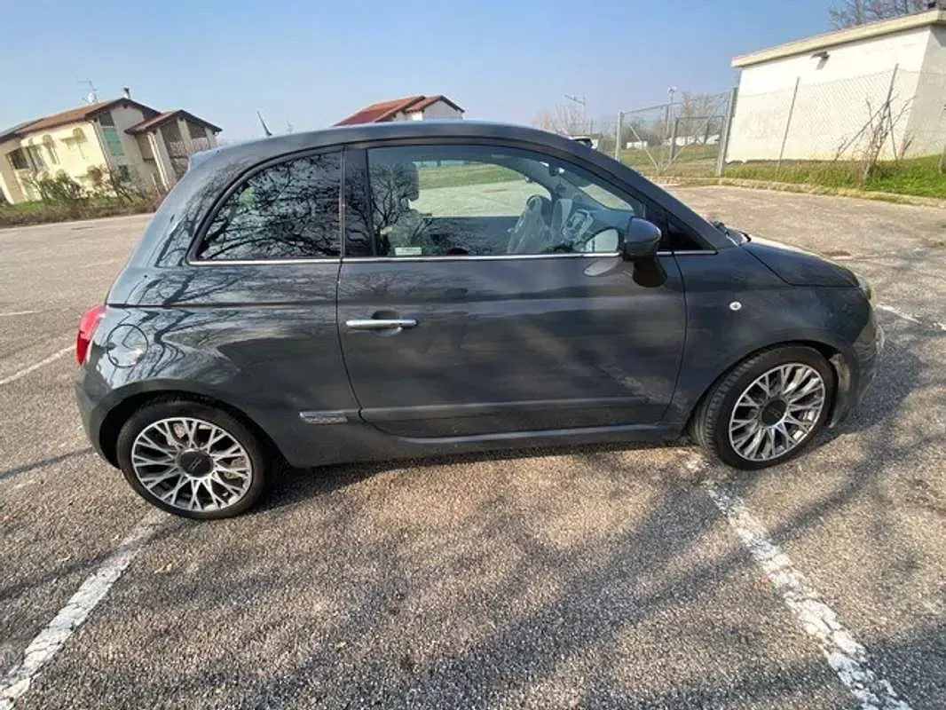 Usata Fiat 500 Lounge 86 CV (63 kW) 2016 Grigio Utilitaria
