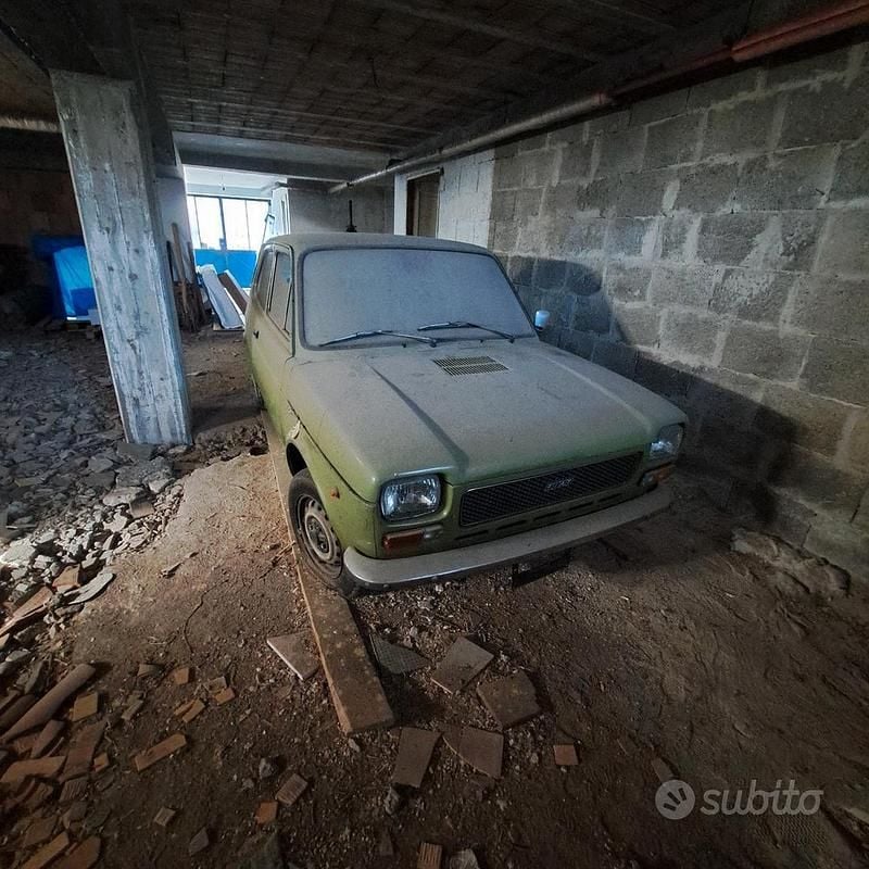 Usata Fiat 127 1970 Verde Utilitaria