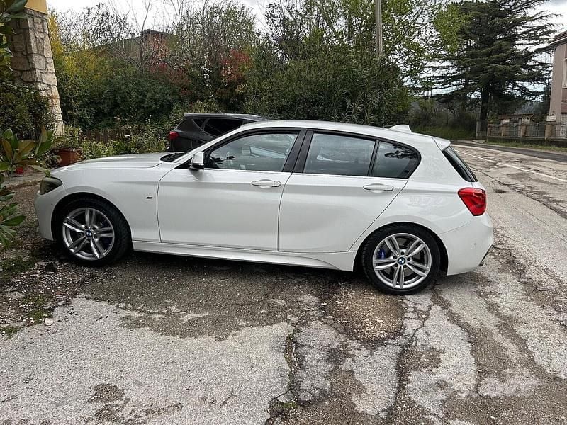 Usata BMW 120 M Sport 190 CV (139 kW) 2016 Bianco Utilitaria