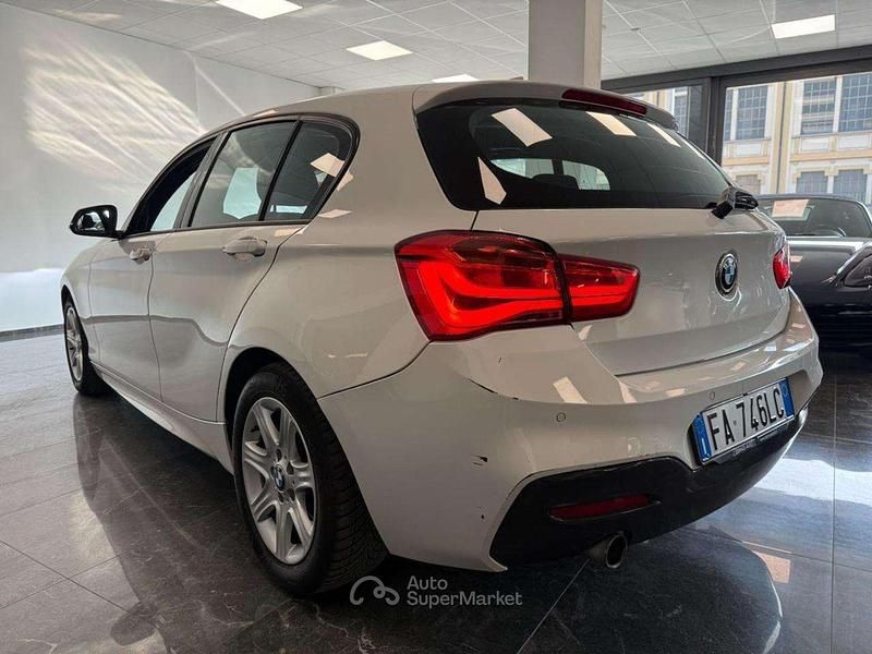 Usata BMW 116 M Sport 116 CV (85 kW) 2015 Bianco Utilitaria