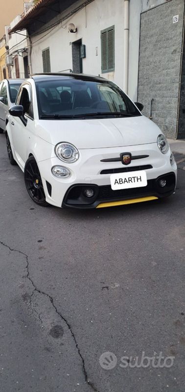 Usata Abarth 595 Competizione 180 CV (132 kW) 2018 Bianco Utilitaria