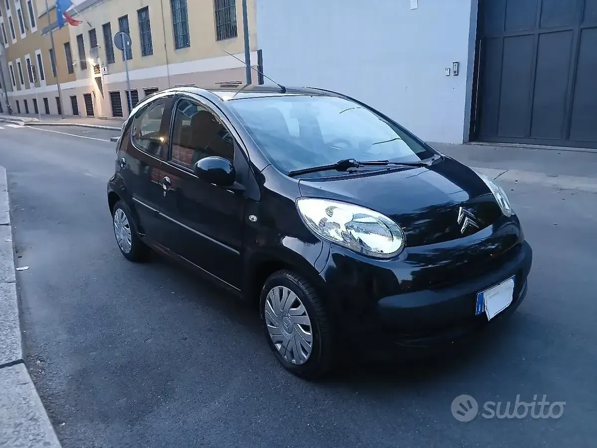 Usata Citroën C1 68 CV (50 kW) 2008 Nero Utilitaria