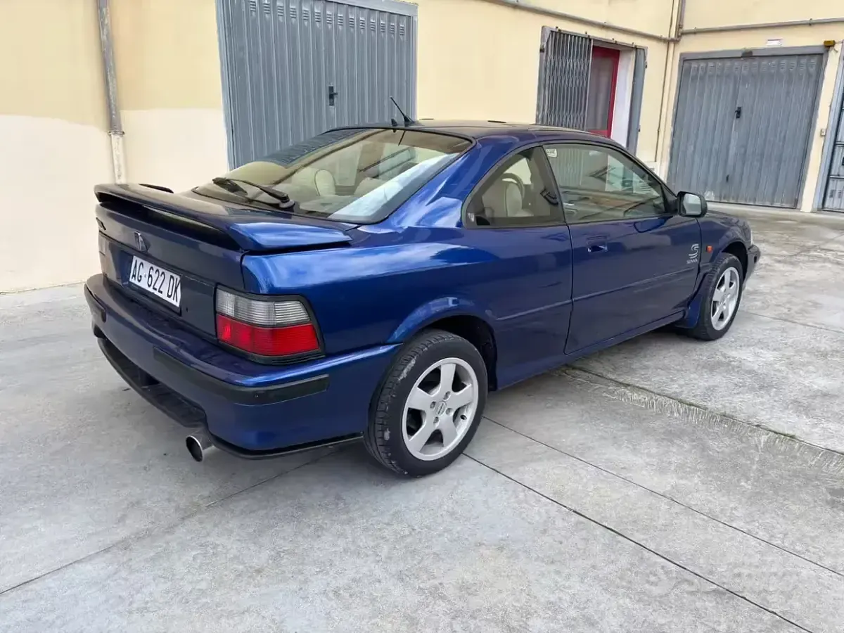 Usata Rover 200 122 CV (89 kW) 1995 Blu Coupé