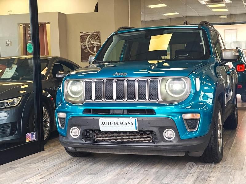 Usata Jeep Renegade Longitude 120 CV (88 kW) 2019 Blu SUV