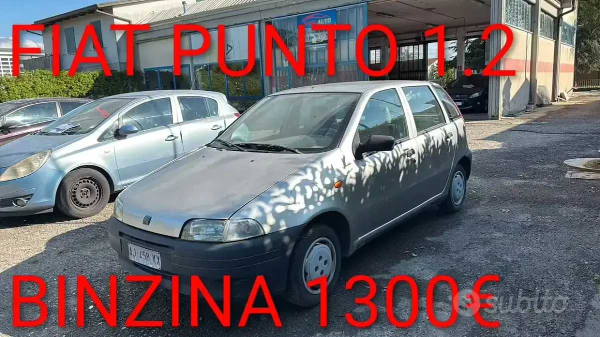 Usata Fiat Punto 60 CV (44 kW) 1998 Grigio Berlina