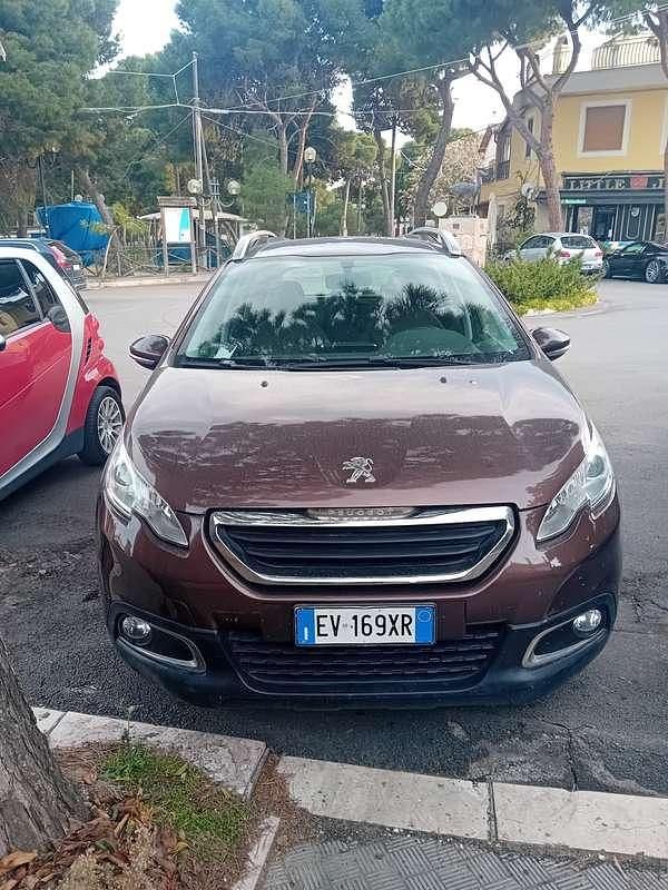 Usata Peugeot 2008 Allure 82 CV (60 kW) 2014 Marrone SUV