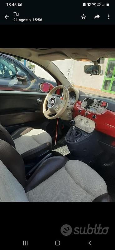 Usata Fiat 500 75 CV (55 kW) 2009 Cabrio