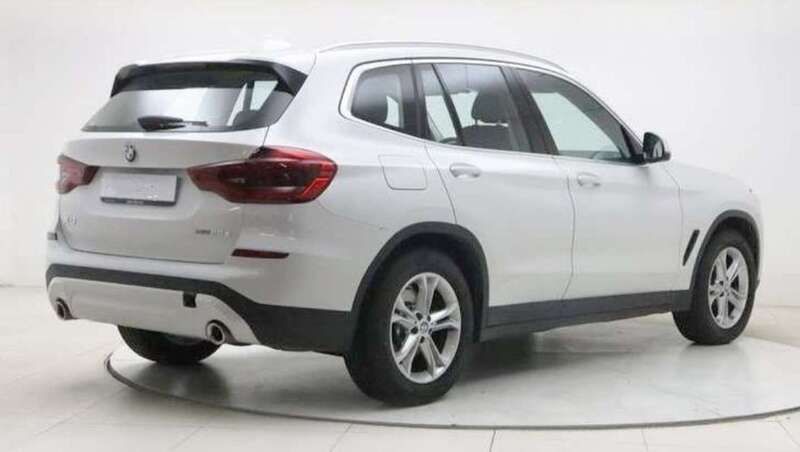Usata BMW X3 Advantage 190 CV (139 kW) 2019 Bianco SUV