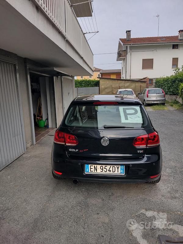 Usata VW Golf VII 2012 Nero Berlina