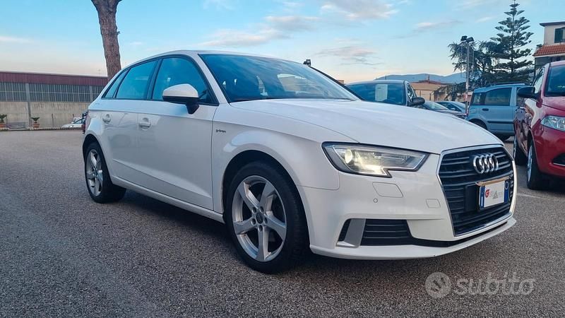Usata Audi A3 Design 110 CV (80 kW) 2016 Bianco Berlina