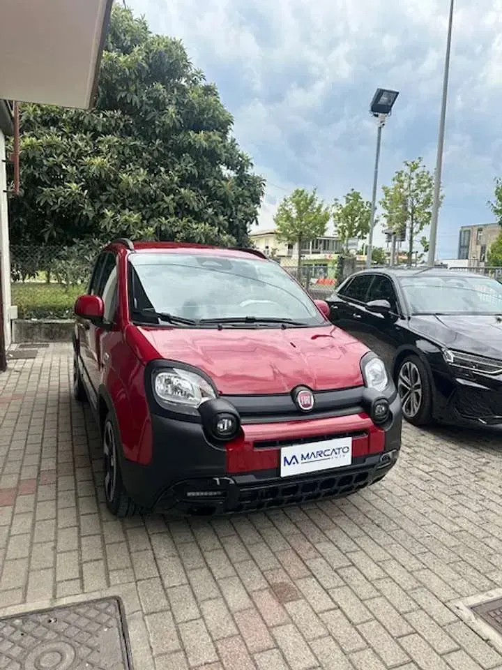 Usata Fiat Panda 69 CV (50 kW) 2025 Rosso Utilitaria