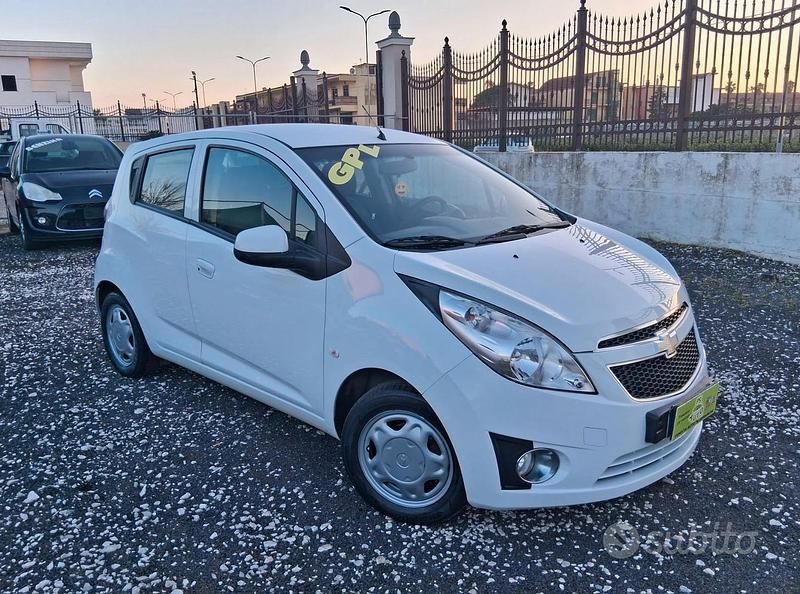 Usata Chevrolet Spark 68 CV (50 kW) 2012 Bianco Utilitaria