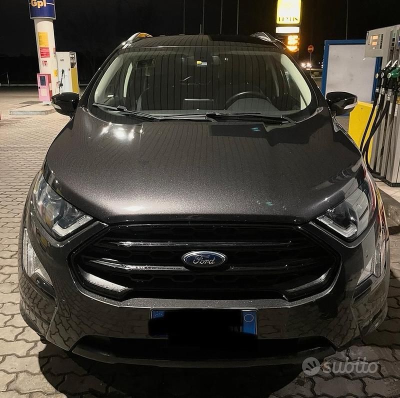 Usata Ford Ecosport ST-Line 100 CV (73 kW) 2019 Nero SUV