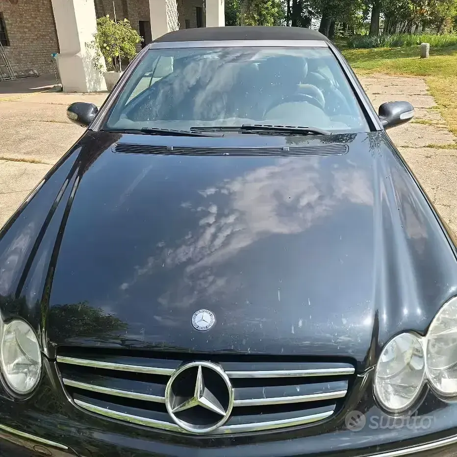 Usata Mercedes CLK200 184 CV (135 kW) 2006 Nero Cabrio