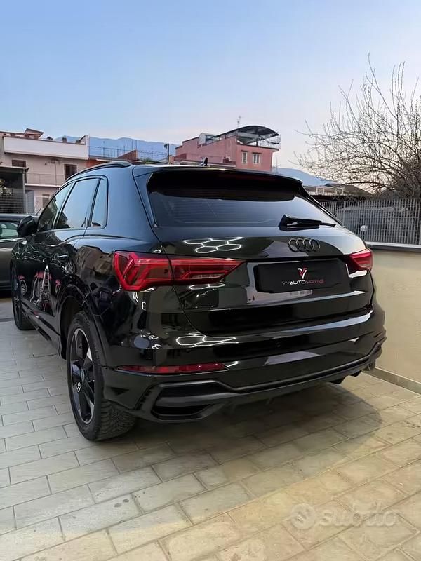 Usata Audi Q3 S-Line 150 CV (110 kW) 2019 Nero SUV