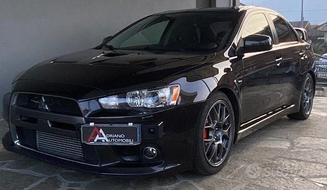 Usata Mitsubishi Lancer Evolution 295 CV (216 kW) 2010 Nero Berlina