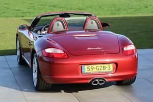 Usata Porsche Boxster 245 CV (180 kW) 2008 Rosso Cabrio