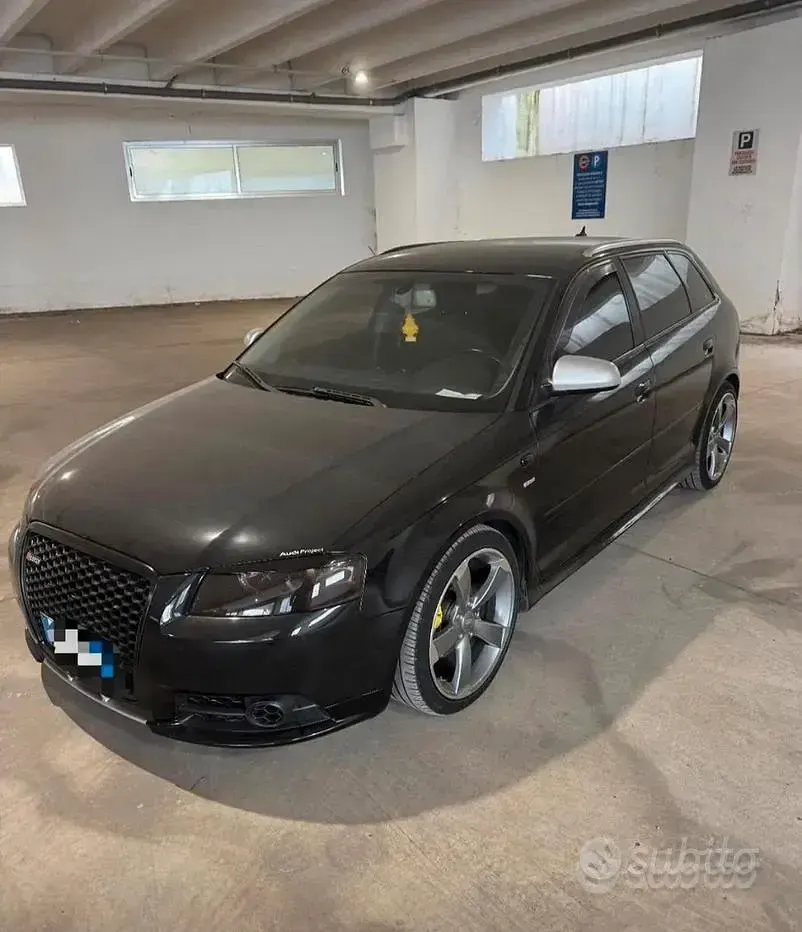 Usata Audi A3 140 CV (102 kW) 2008 Nero Utilitaria