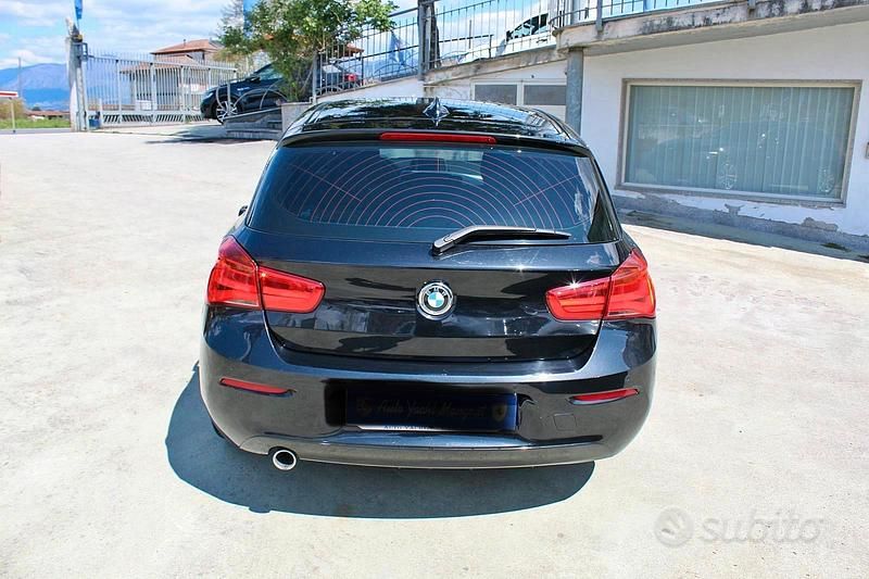 Usata BMW 116 2019 Nero Utilitaria