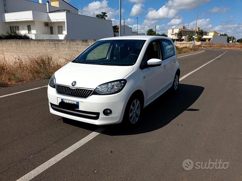 Usata Skoda Citigo G-TEC Style 68 CV (50 kW) 2017 Bianco Utilitaria