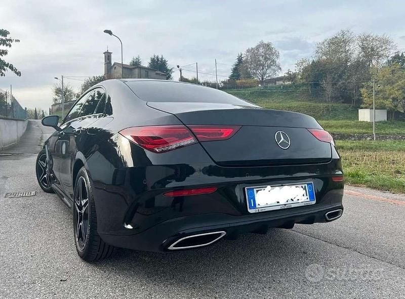 Usata Mercedes CLA180 Premium 136 CV (100 kW) 2019 Nero Berlina