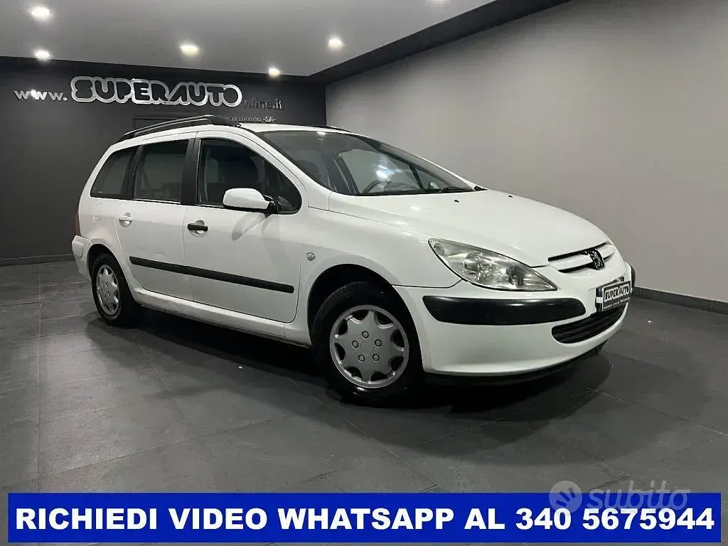 Usata Peugeot 307 68 CV (50 kW) 2002 Bianco Station wagon
