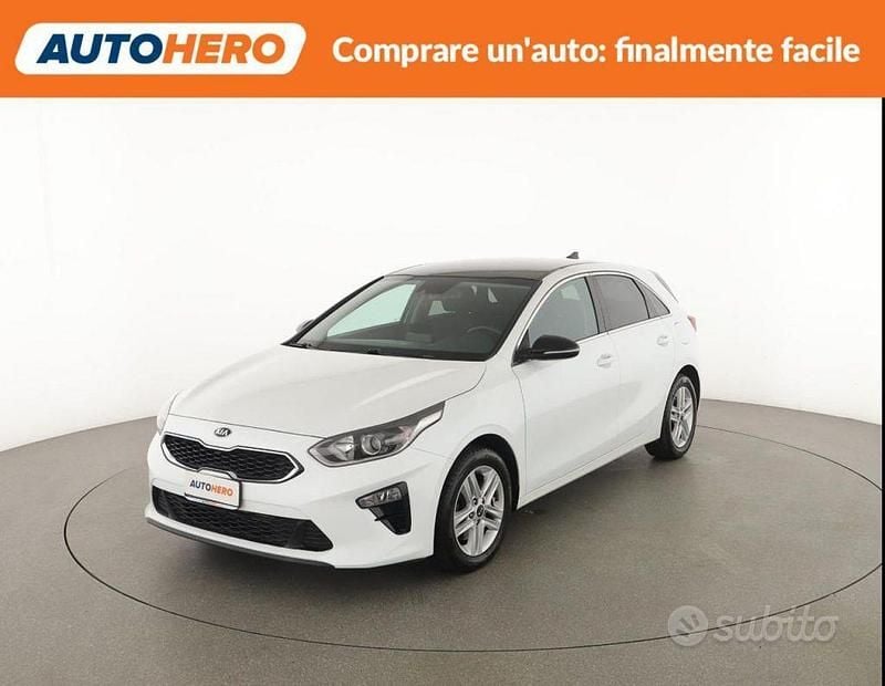 Usata Kia Ceed 115 CV (84 kW) 2020 Bianco Utilitaria