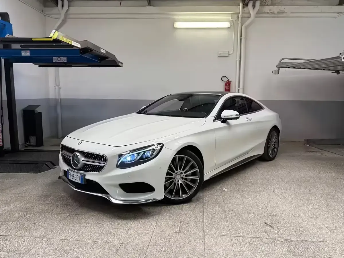 Usata Mercedes S500 AMG 455 CV (334 kW) 2015 Bianco Berlina