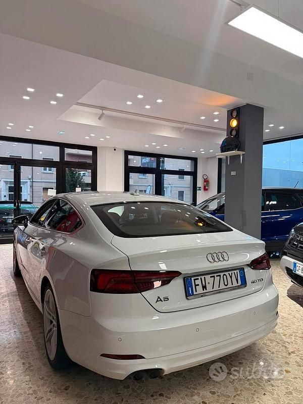 Usata Audi A5 Business 258 CV (189 kW) 2019 Bianco Berlina