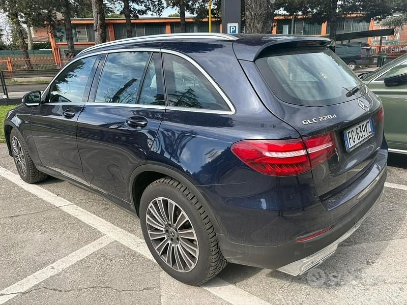 Usata Mercedes GLC220 2015 Blu SUV
